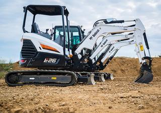 Minikoparki Bobcat E26