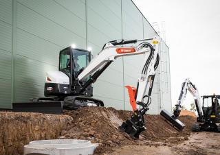Minikoparki Bobcat E55z