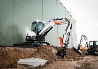 Minikoparki Bobcat E55z