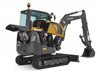 Minikoparki Volvo EC35D