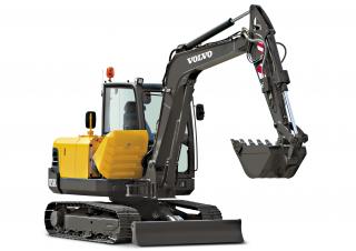 Minikoparki Volvo EC55C