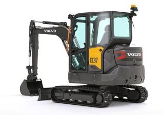 Minikoparki Volvo EC37
