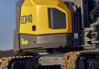 Minikoparki Volvo ECR40