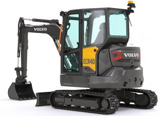 Minikoparki Volvo ECR40