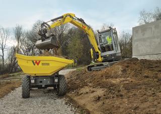 Minikoparki Wacker Neuson EZ53