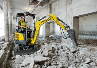 Minikoparki Wacker Neuson EZ17