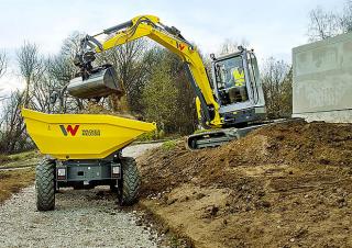 Minikoparki Wacker Neuson EZ53