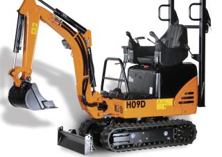 Minikoparki Hanix H09D
