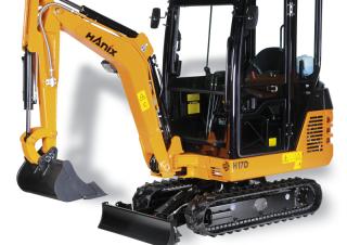 Minikoparki Hanix H17D