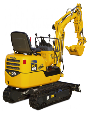 Minikoparki Komatsu PC09-1 STD