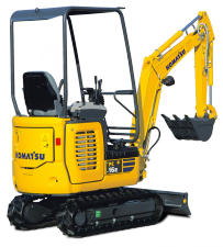 Minikoparki Komatsu PC16R-3