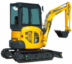 Minikoparki Komatsu PC26MR-3