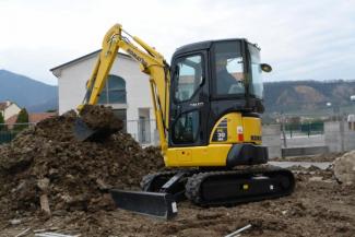 Minikoparki Komatsu PC35MR-2