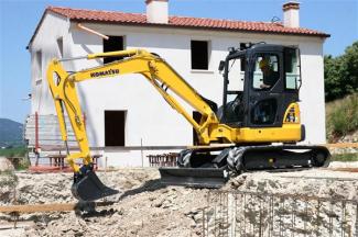 Minikoparki Komatsu PC55MR-3