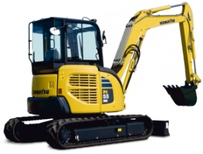 Minikoparki Komatsu PC55MR-3