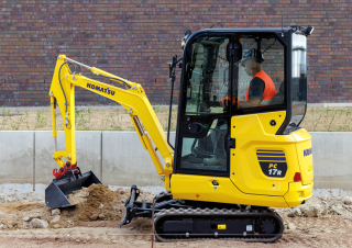 Minikoparki Komatsu PC17R-5