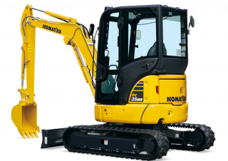 Minikoparki Komatsu PC35MR-5