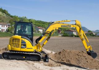 Minikoparki Komatsu PC55MR-5E0