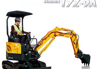 Minikoparki Hyundai R17Z-9A