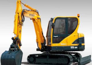 Minikoparki Hyundai R55-9A