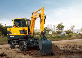Minikoparki Hyundai R55W-9A