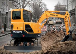 Minikoparki Hyundai R60CR-9A