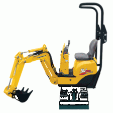 Minikoparki Yanmar SV 05 B