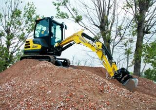 Minikoparki Yanmar SV 26 CR