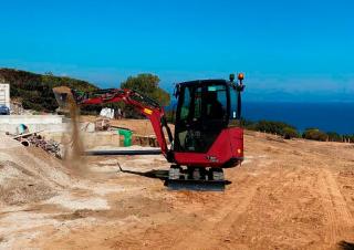 Minikoparki Yanmar SV15VT