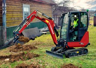 Minikoparki Yanmar SV19VT