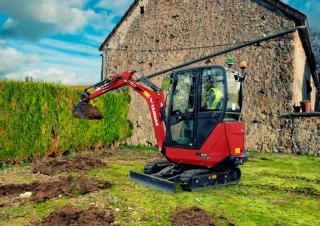 Minikoparki Yanmar SV19VT