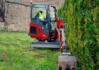 Minikoparki Yanmar SV19VT