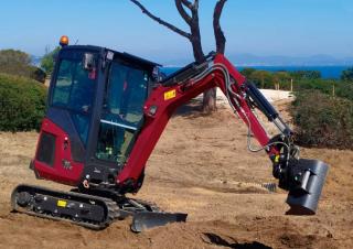 Minikoparki Yanmar SV19VT