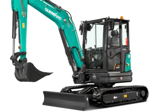 Minikoparki Sunward SWE35UF