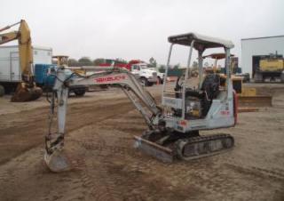 Minikoparki Takeuchi TB 015 S