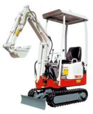 Minikoparki Takeuchi TB 108