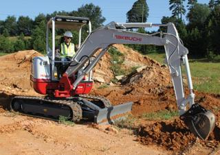 Minikoparki Takeuchi TB 235-2