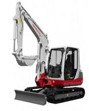 Minikoparki Takeuchi TB 250