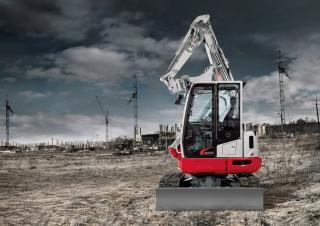 Minikoparki Takeuchi TB 257 FR