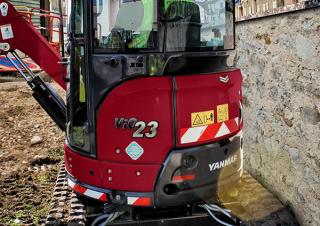 Minikoparki Yanmar ViO23-6 
