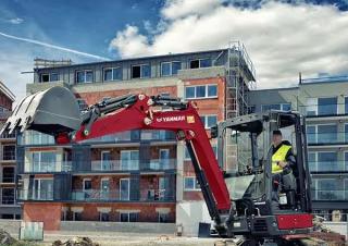 Minikoparki Yanmar ViO33-6 