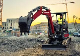 Minikoparki Yanmar ViO33-6 