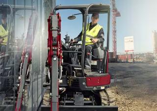 Minikoparki Yanmar ViO33-6 