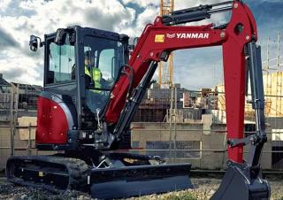 Minikoparki Yanmar ViO38-6 