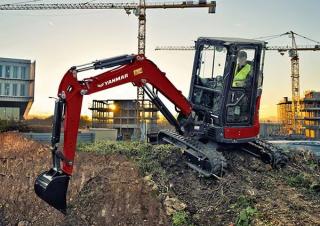Minikoparki Yanmar ViO38-6 