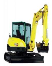 Minikoparki Yanmar VIO 45