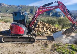Minikoparki Yanmar ViO57-6B 