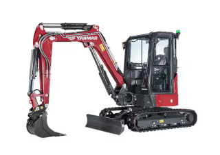 Minikoparki Yanmar ViO33-7