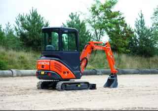 Minikoparki Hitachi ZX 18-3