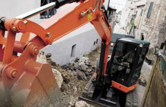 Minikoparki Hitachi ZX55U-5A